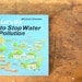 Vintage Book Journal .. Let's Go To Stop Water Pollution