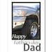 Fathers day card Printable luxury car truck