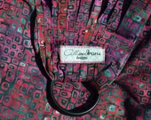 Hot Pink and Black Patterned Ring Sling