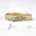 ethical diamond engagement ring . handmade 14k yellow gold engagement or right hand ring . unique engagement ring by peacesofindigo