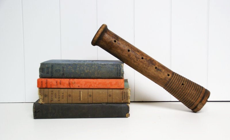 Vintage Textile Bobbin Spool - Mill Salvage  by speckleddog on Etsy