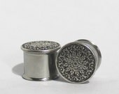 Fancy Swirl Plugs 0G 00G 7/16" 1/2" 0 00 Gauge 8mm 10mm 11mm 13mm