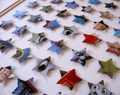 Thomas the Tank Upcycled 3D Stars. Blue. Red. Green. Trains. Railway. 8x10 inches