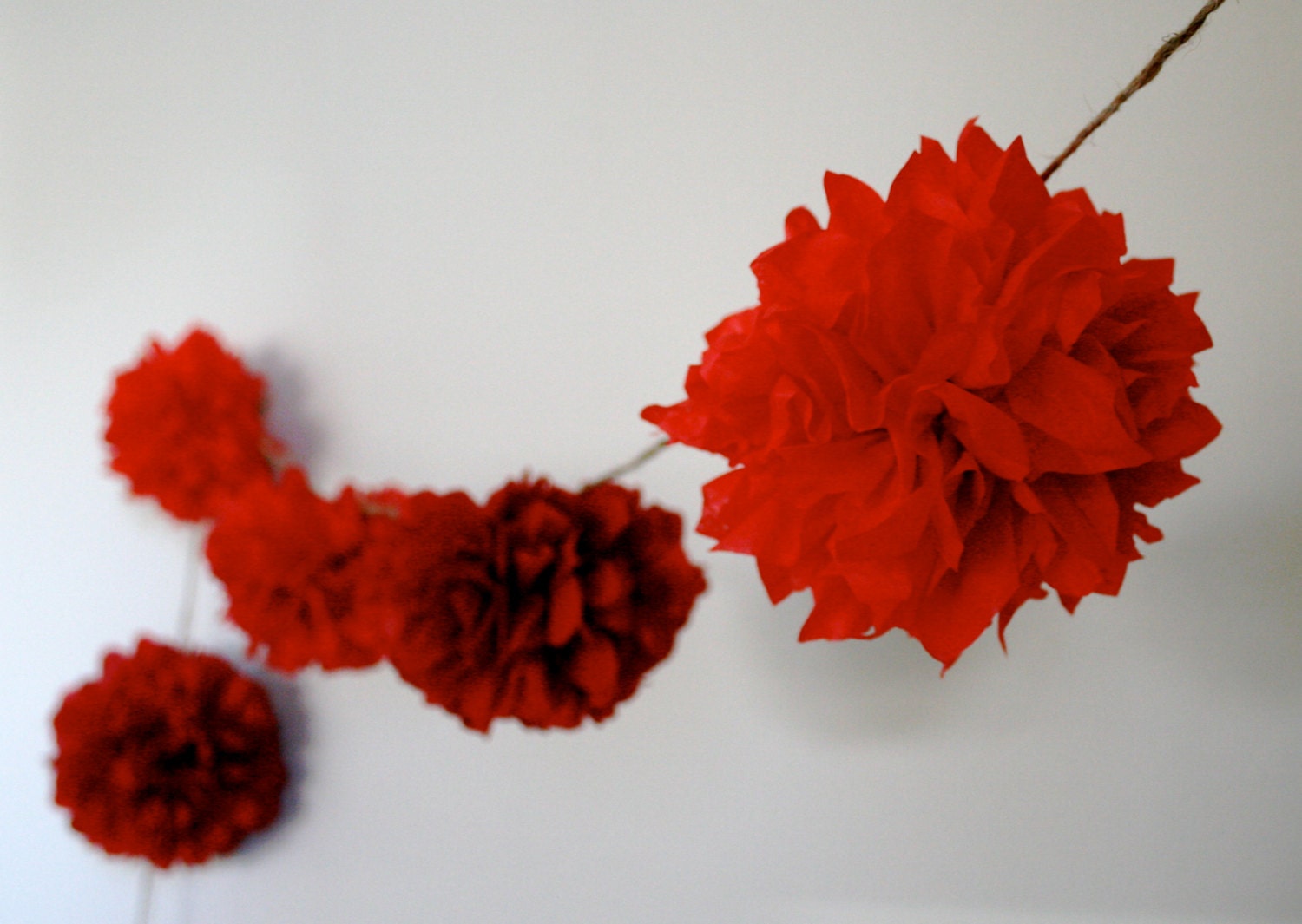 Dear Scarlett ... diy tissue paper pom garland // nursery // weddings // birthdays // party decorations Il_170x135