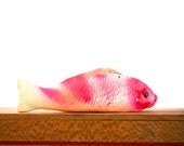 A Fish Out Of Water - Vintage Celluloid Koi, Japanese Koi, Toy,  Pink, Summer, Carp