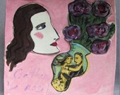 Gather ye rosebuds small dish