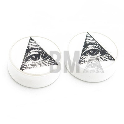 All Seeing Eye BMA Modified Plugs 5/8, 11/16, 3/4, 7/8, 1", 27mm