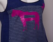 SALE Pink Horse Womens' Tank - Small
