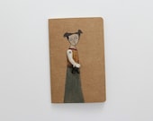 Moleskine Cahier Journal-girl with keys