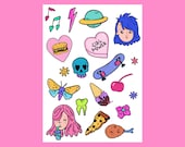Temporary tattoos