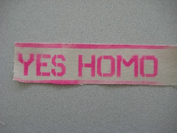 YES HOMO Patch