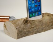 Driftwood iPhone iDock for iPhone 5