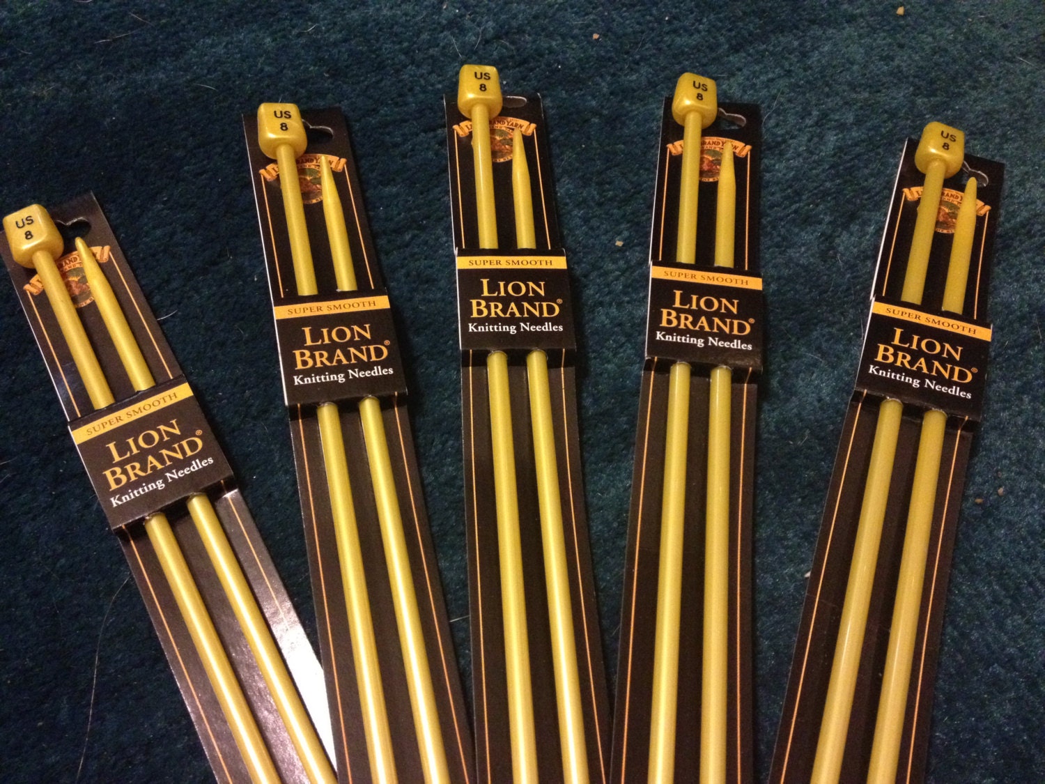 Lion Brand 8 Knitting Needles, 14", 5 pairs