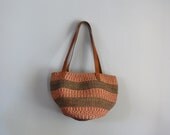 1970s Bag // Woven Market Tote