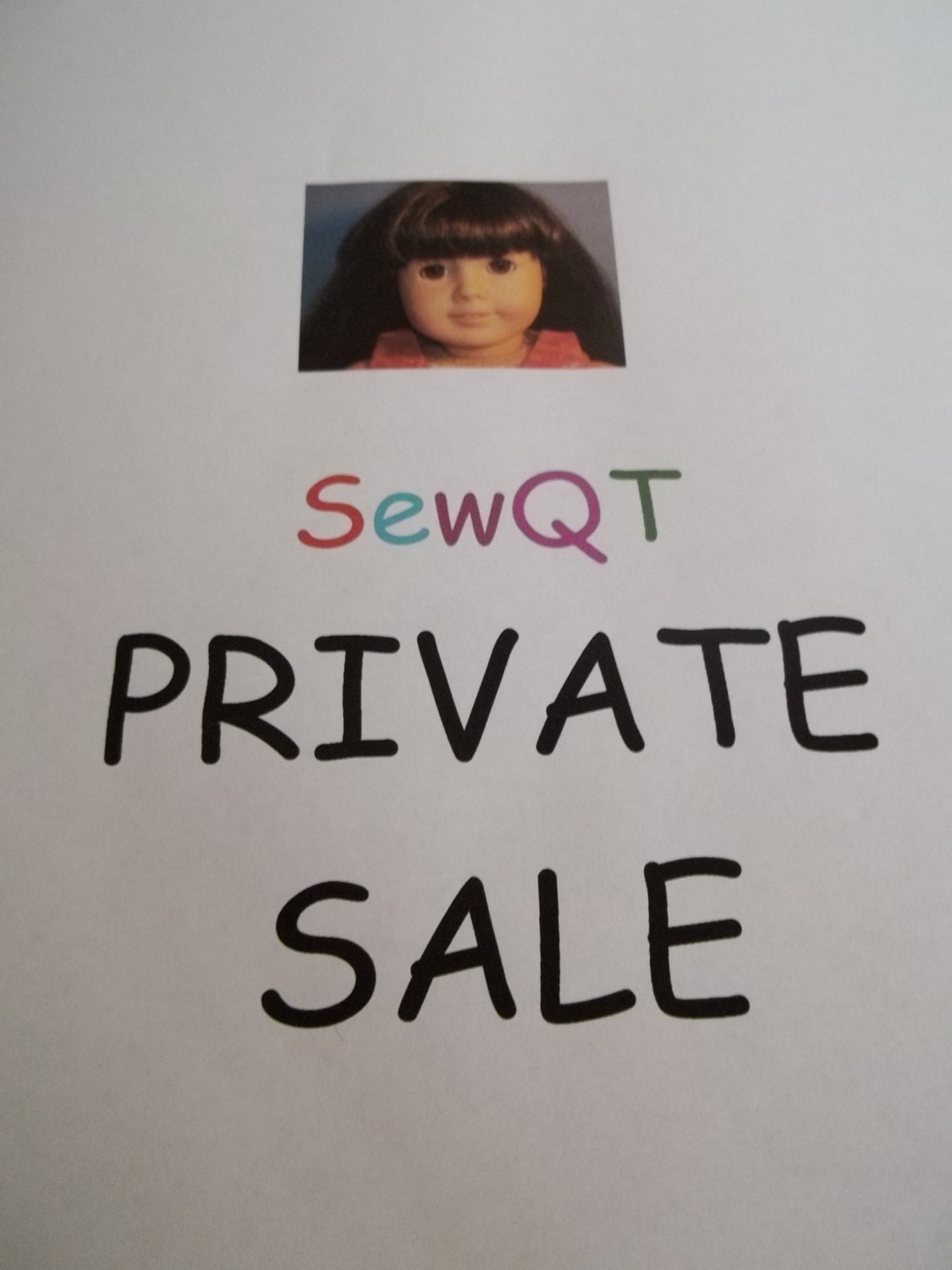 Private Sale for Darcy