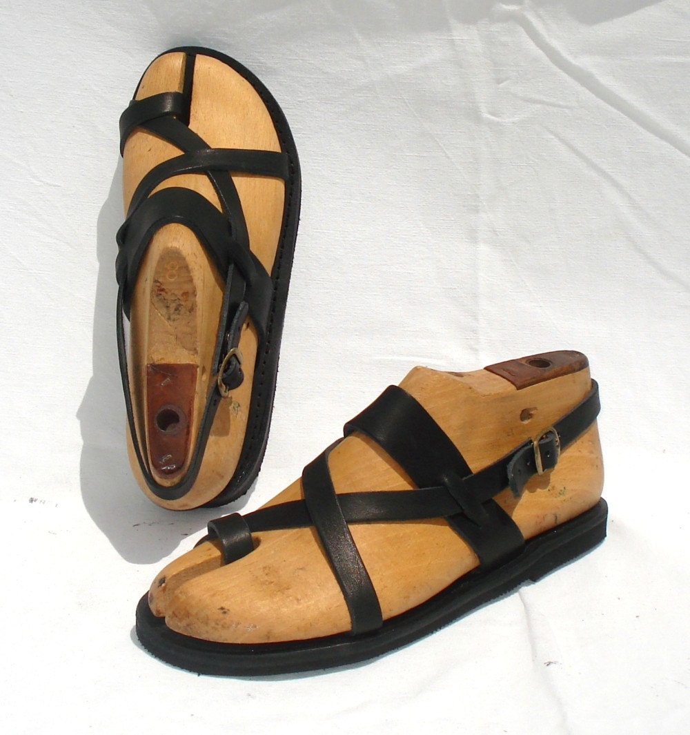 ANANIAS Greek Sandals Roman Grecian handmade leather sandals-NEW STYLE
