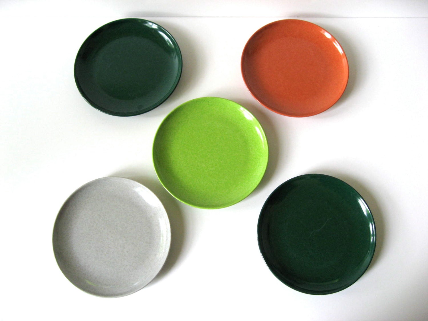 Melmac Color-Flyte Brancell Plates