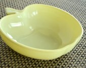 VINTAGE HAZEL- ATLAS Apple Bowl - Yellow