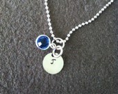 Dainty bridesmaid gift sterling silver swarovski crystal bridal party wedding party made of honor