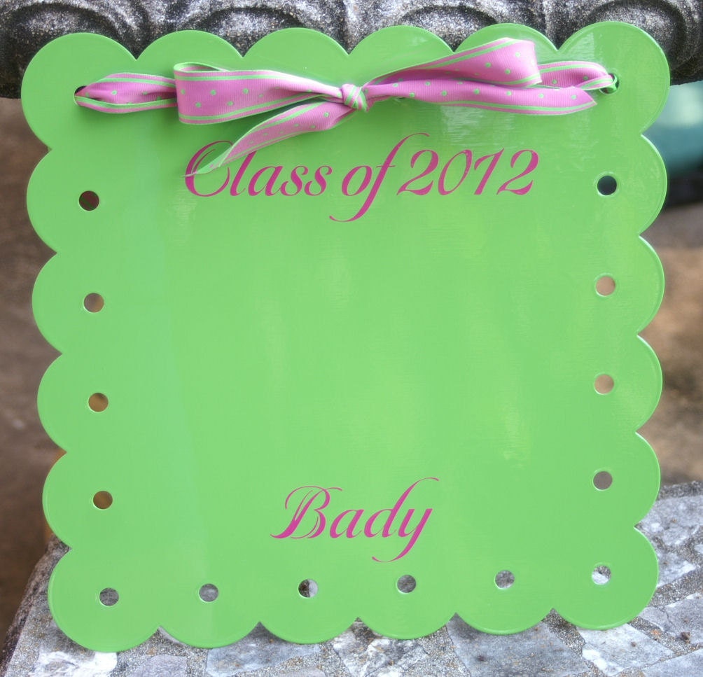 Personalized Magnetic Dry Erase Board
