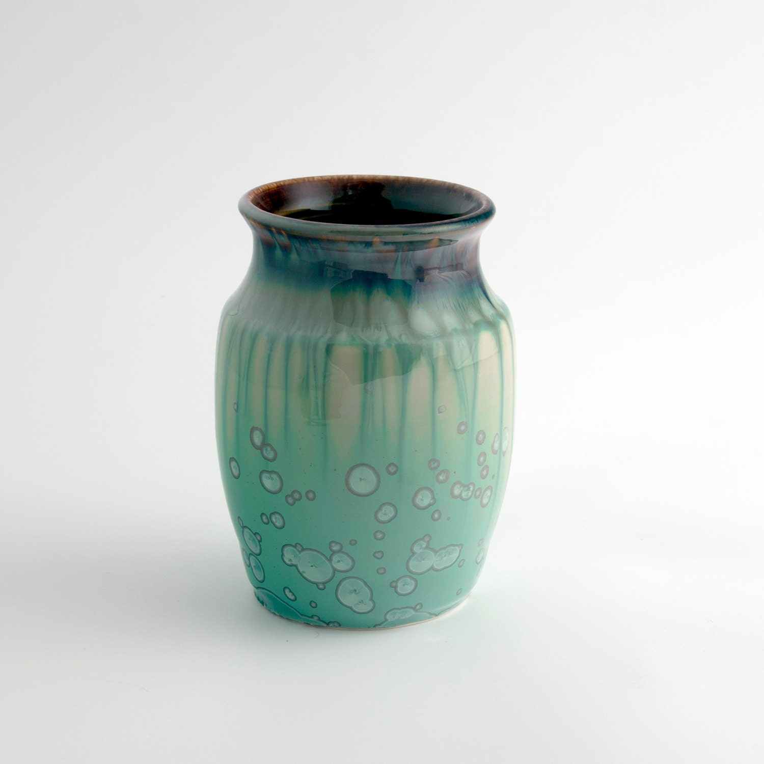 Crystalline-Glazed Vase