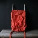 Vintage Nylon Backpack On Aluminum Frame Orange Camping Hiking From Nowvintage on Etsy