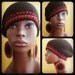 RBG Crochet Tam and Earrings