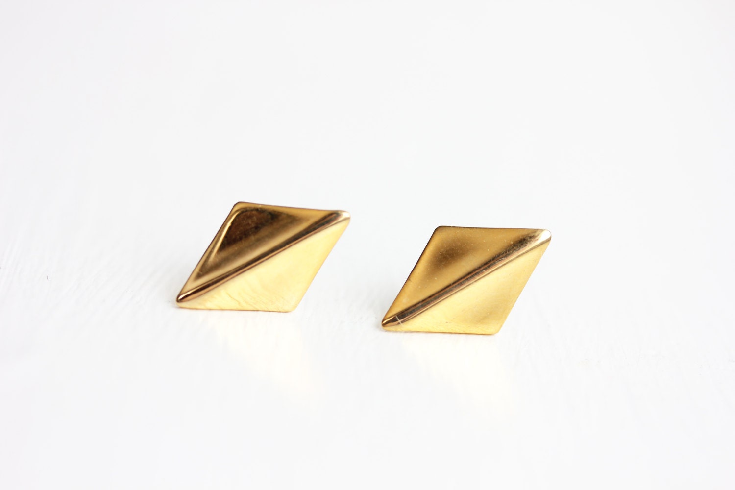 Gold Diamond Studs