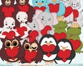 Funny Valentine Clip Art for Commercial Use