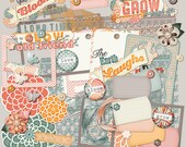 Bloom Digital Scrapbooking Elements