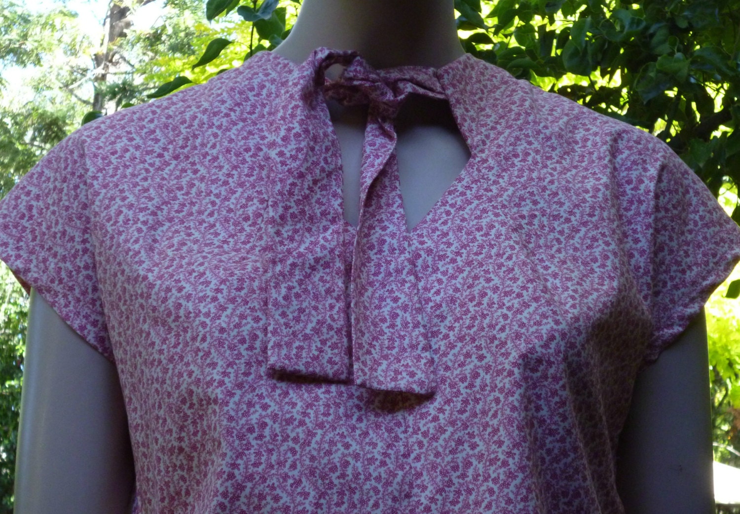 1940s WWII Vintage Reproduction Blouse
