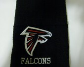 Embroidered Personalized Atlanta Falcons nfl golf bowling workout towel