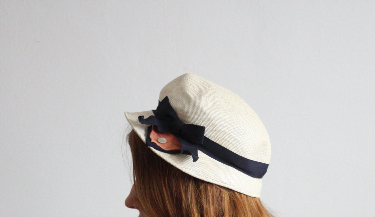 vintage 1920's summer hat
