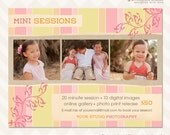 Mini Session Template for Photographers INSTANT DOWNLOAD