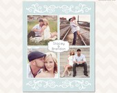 16x20 Storyboard Collage Template and Blog Board - INSTANT DOWNLOAD