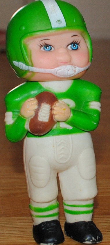 Stahlwood Rubber Squeeze Baby Toy Jets Football