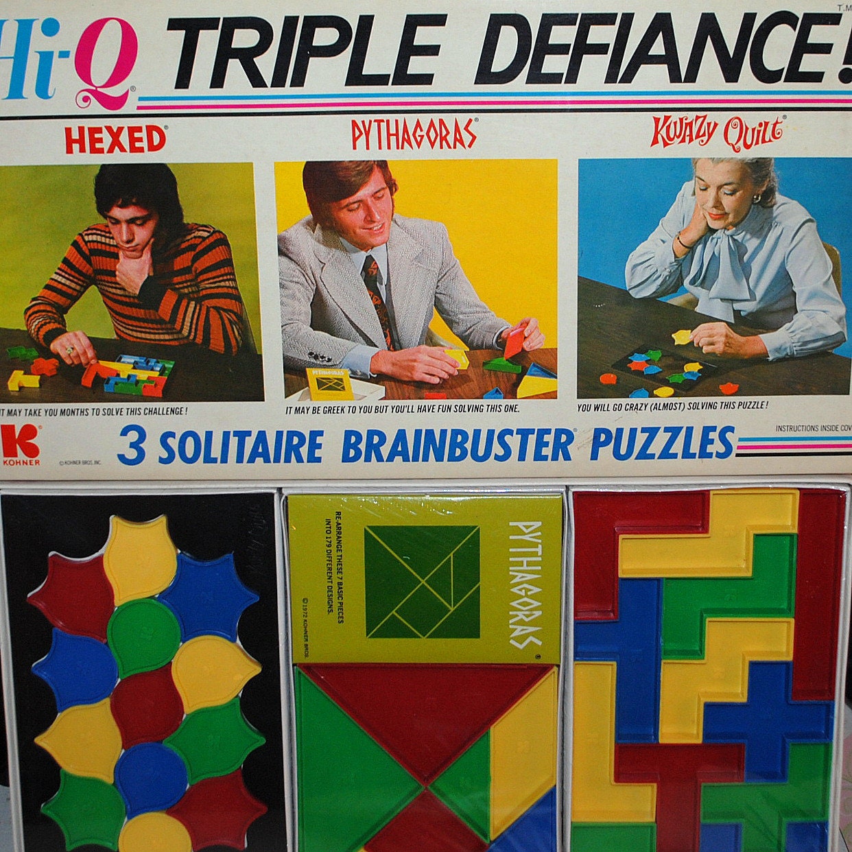 HI Q triple defiance pYTHAGORAS hEXED kWAZY qUILT