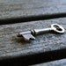Old skeleton key - rustic cottage chic decor - ohtteam rusteam europeanstreetteam - Free Worlwide Shipping