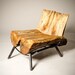 Silver Ghost Chair - Salvaged live-edge maple chair