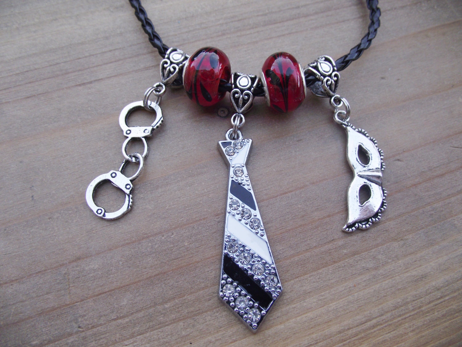 Bondage - 50 Shades of Gray Inspired Charm Bracelet