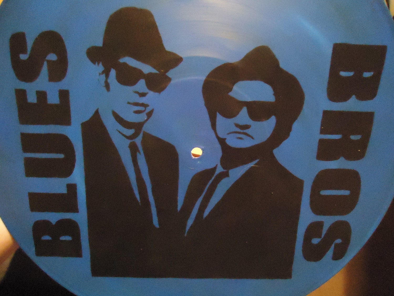 The Blues Brothers - Painted Vinyl Record