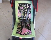Stroller Pram Buggy Pushchair Insert Liner Cover Pad reversible adjustable