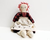Vintage Raggedy Ann Cloth Doll