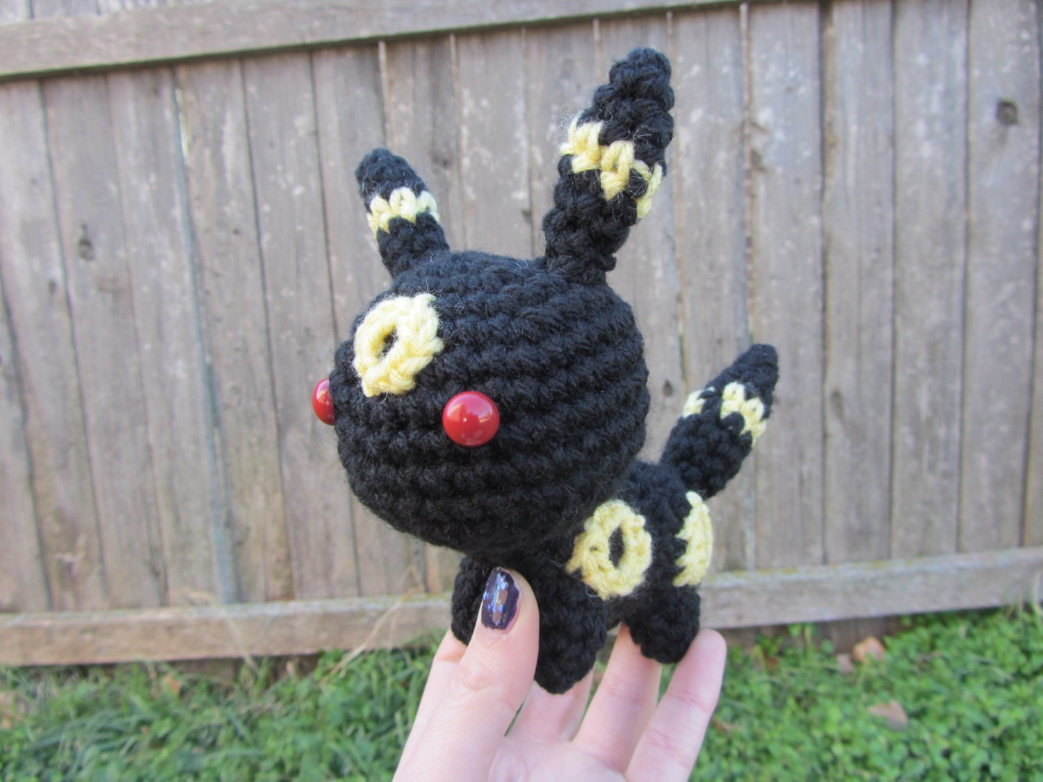 Made to Order - Chibi Umbreon Amigurumi