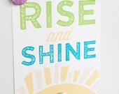 8x10  Rise and Shine Print