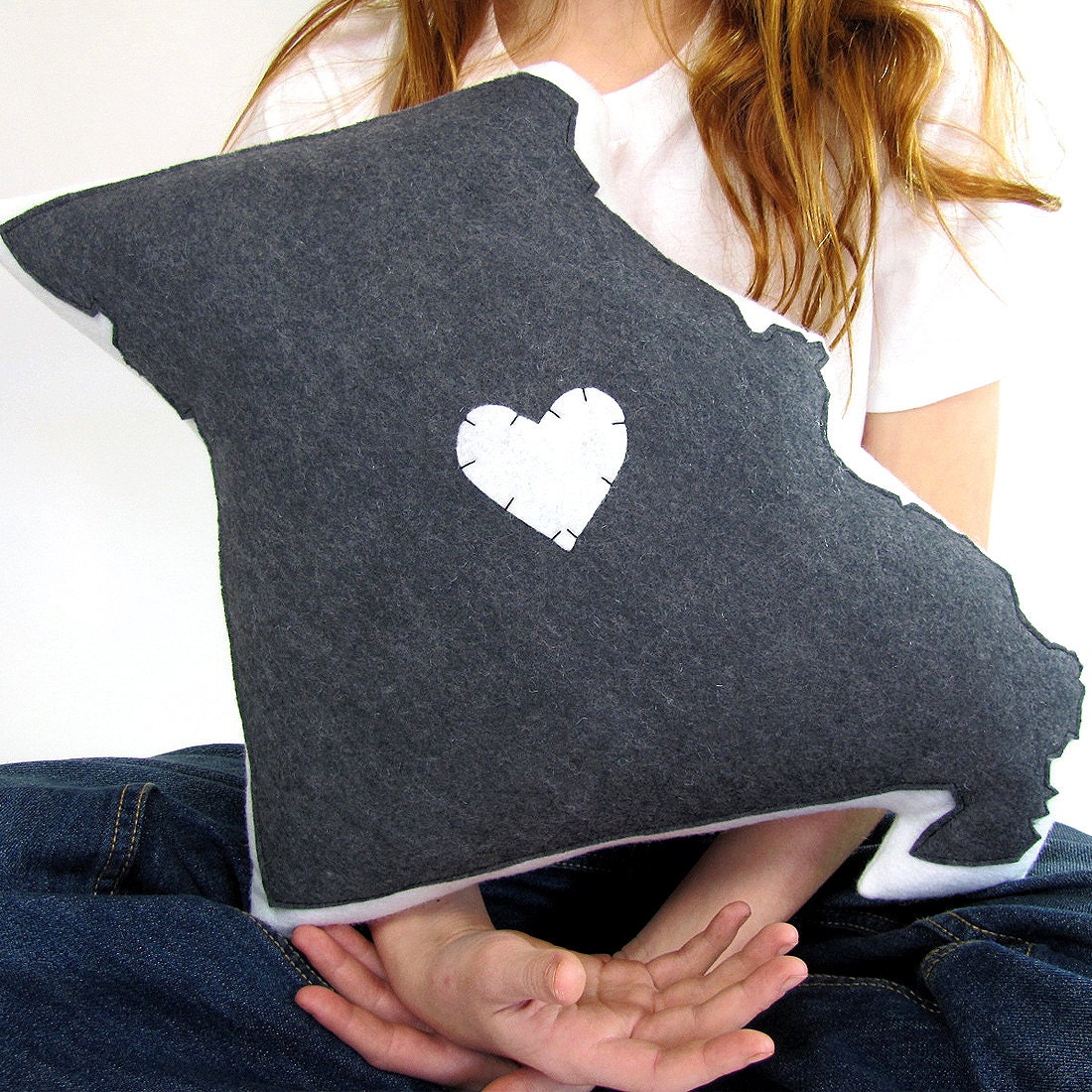 Customizable Missouri State Pillow