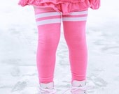 Pink Girls Leg Warmers