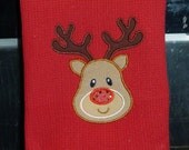 Embroidered Towel "Reindeer"
