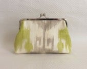 Bridesmaid Clutch / Bridesmaid Gift / Ikat Bridal Purse - Chandra