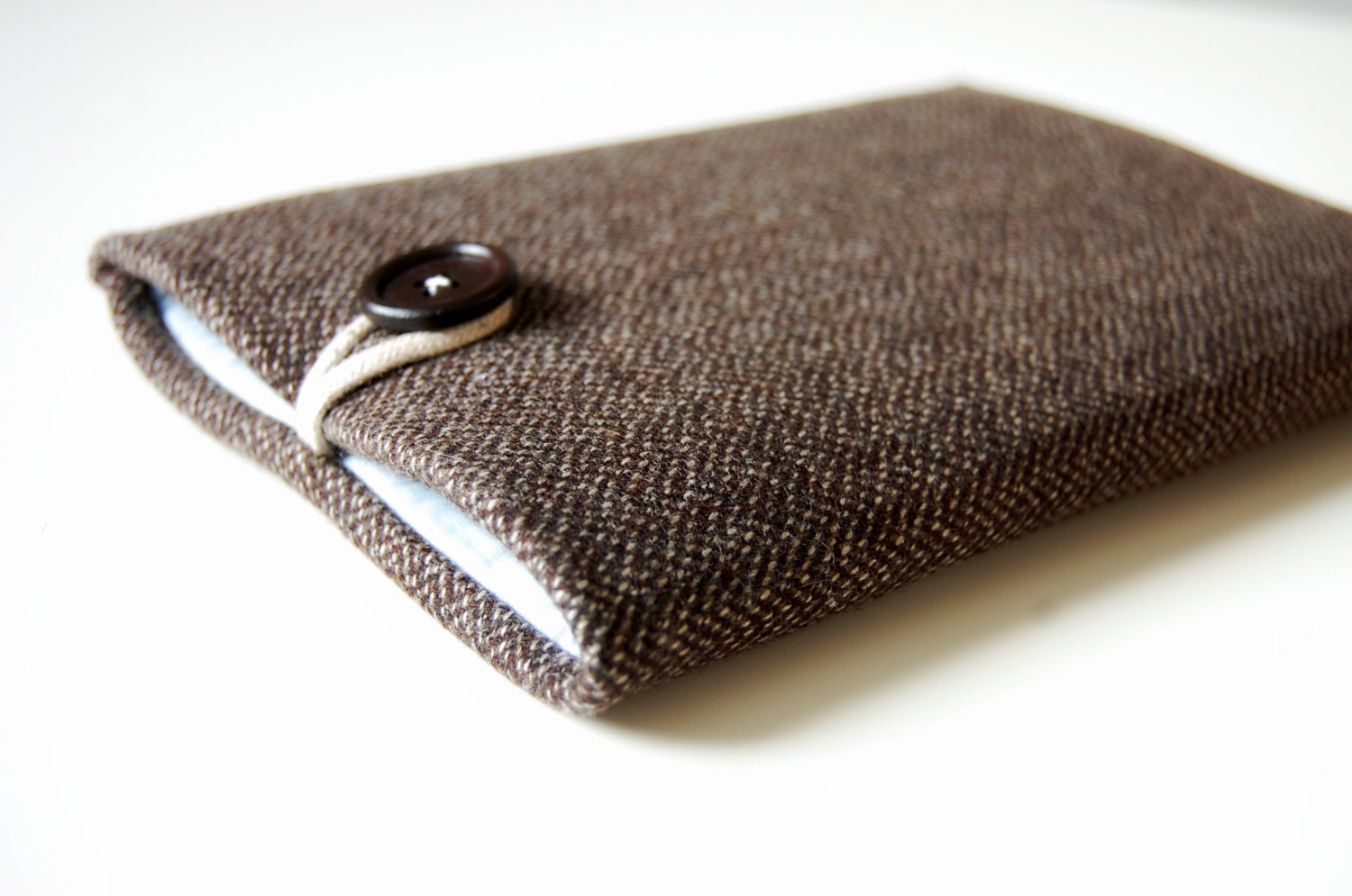 Herringbone Kindle Fire, Kindle Fire 7 HD, Kindle Paperwhite, Basic Kindle Cover Case, Custom Padded eReader Sleeve